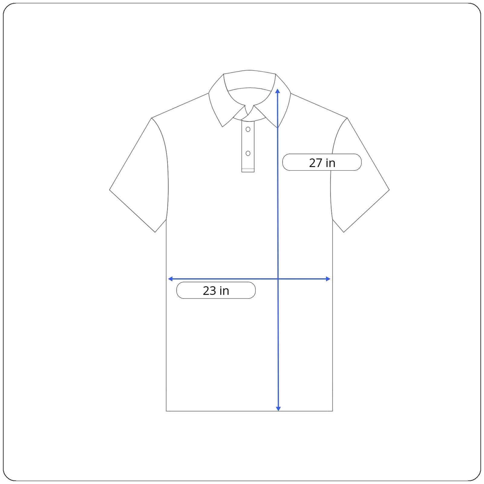 Grand Slam Men Golf Polo Shirt Airflow 