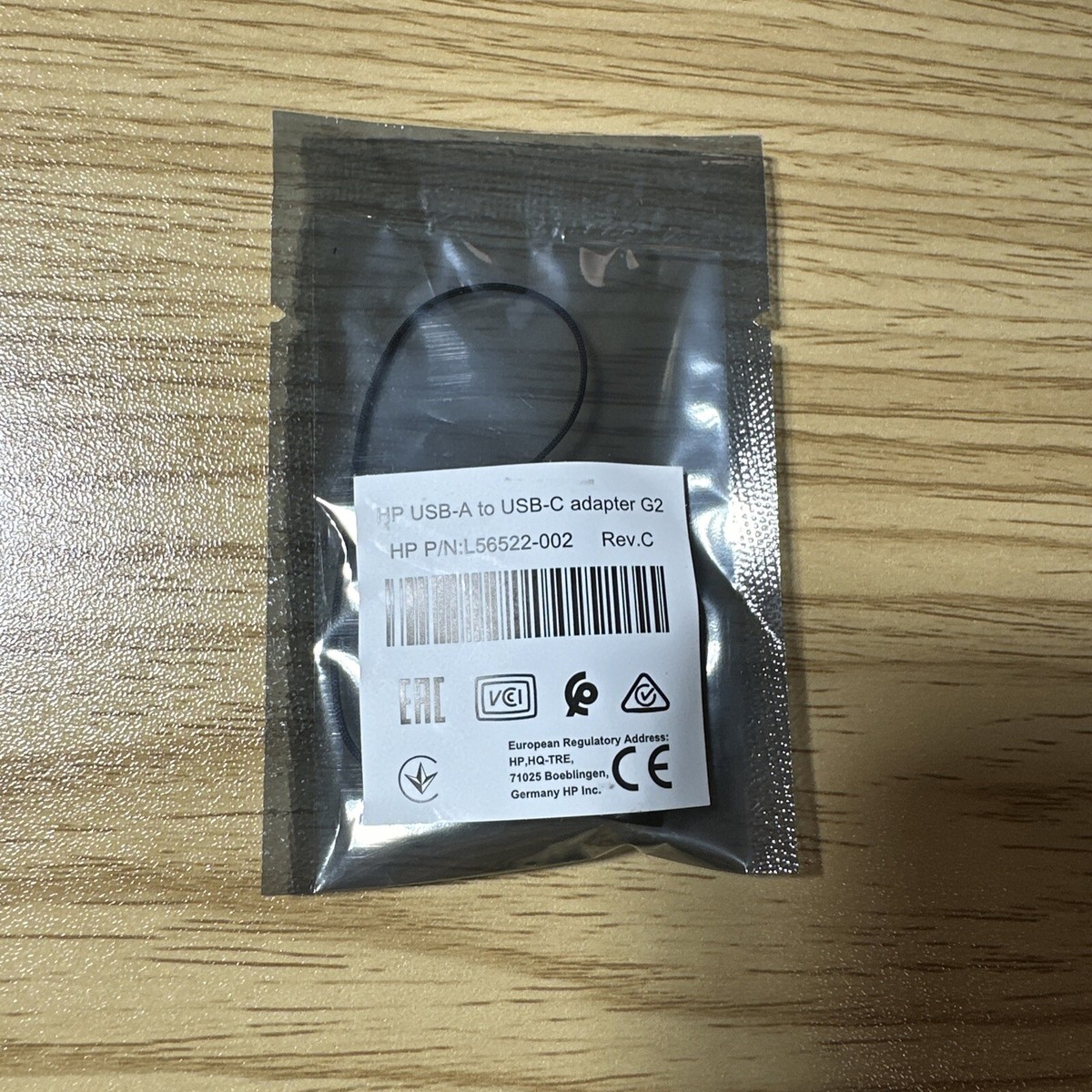 HP USB-A to USB-C Adapter G2 (HP P/N: L56522-002) - New | eBay HP USB-A to USB-C Adapter G2 (HP P/N: L56522-002) - New | eBay