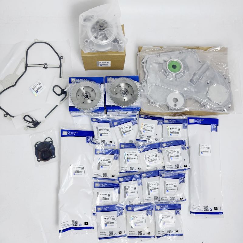 For 2009-17 GM 2.4L Ecotec Timing Chain Kit VCT Selenoid Actuator Oil Water Pump