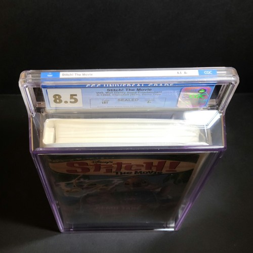 Stitch! The Movie Demo Tape (2003) CGC Graded VHS 8.5/A+ Factory Sealed! Promo - Picture 5 of 7