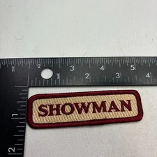 SHOW MAN SHOWMAN Patch (Performer, Showmanship) 00.L