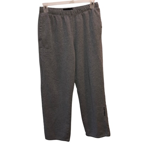 Oakley Mens Medium Gray Heather Pull On Sweatpants Pants Sweat Pants Size M - Picture 2 of 12