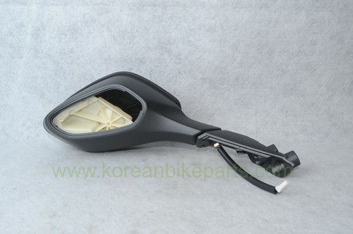 1Pcs SYM Rear View Back Mirror LH&RH DARK GRAY GTS (JOYMAX) 125i / 250i / 300i - Picture 2 of 25