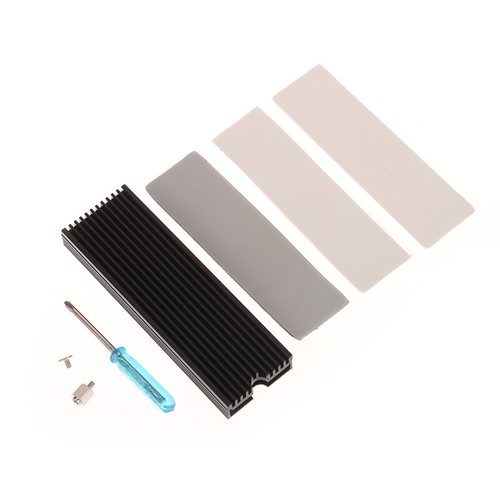 1 Set M.2 SSD NVMe Heat Sink Hard Disk Aluminum Heatsink Heat Dissipation F5❤ - Afbeelding 10 van 12