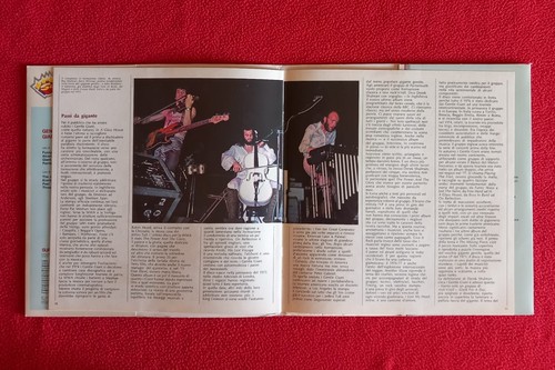 Gentle giant - Super star - stampa italiana g/f cover con libretto - MINT - Foto 6 di 13