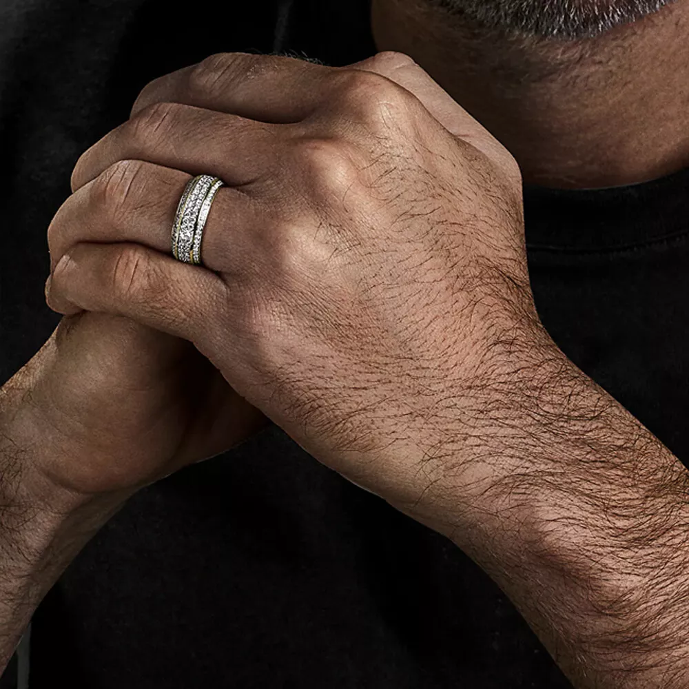 Male wedding shop ring diamond