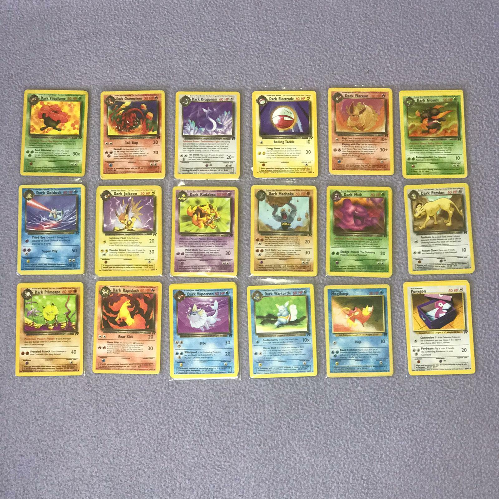 /82 TEAM ROCKET WOTC ~ NON-HOLOS ~ CHOOSE YOUR OWN SINGLE CARDS ~ Pokemon Card