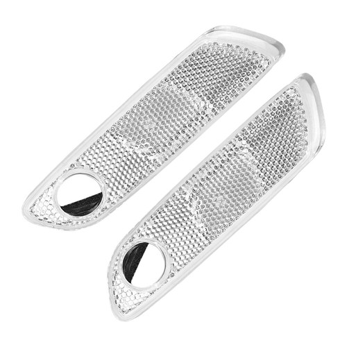 2Pcs Front Right & Left Side Marker Light Cover Fits Ghost Wraith Dawn 2010-2019 - Picture 2 of 9