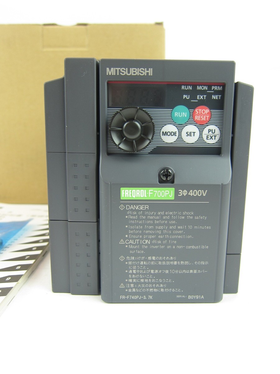 三菱 MITSUBISHI FR-F740PJ-3.7 New Mitsubishi FR-F740PJ-3.7K AC Drive Inverter FRF740PJ3.7K | eBay