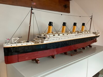 Titanic XXL 135cm lang, 9090 Bausteinen Neu, aus Nachlass #10294 Technik