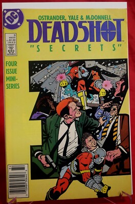 Deadshot DC Comics Comic Book #3 1988 Bagged Boarded | eBay