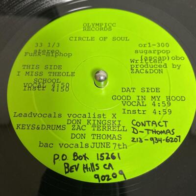 洋楽 G-RAP CIRCLE OF SOUL (12') G-RAP CIRCLE OF SOUL (12')