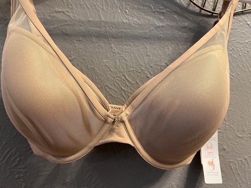 Lot (2) NWT ThirdLove women's 32G Classic24/7 Uplift Plunge bras -Black + Taupe - Picture 6 of 16