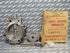 NEW 8" United Conveyor Corporation Butterfly Valve W020406