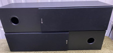 Dayton Audio 2 Way Tower Speaker Pair Model T652-air Amt Tweeter Bass