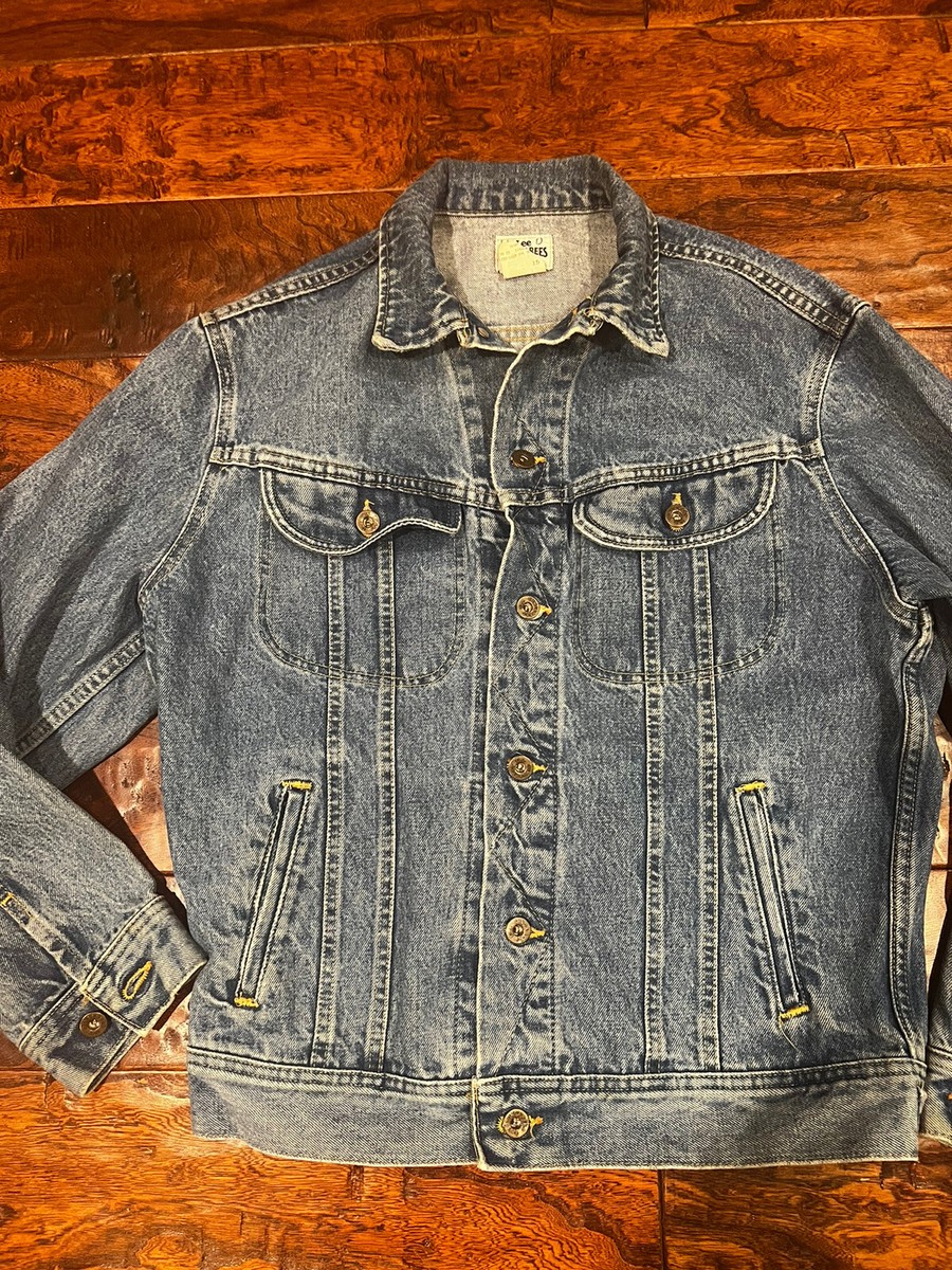Vintage Lee Dungarees Trucker Denim Jacket Men's Size Medium