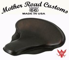 Spring Solo Seat Harley Touring Indian Chief Road King 17x16 Tractor Blk Leather