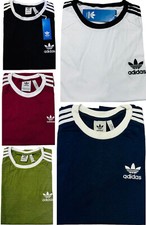 ADIDAS GORGEOUS SHORT SLEEVE ORIGINAL THREE STRIPE T-SHIRT 75 SUMMER SALE