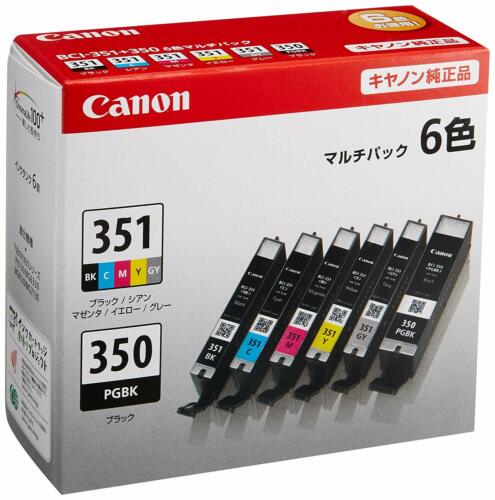 Canon Ink Bci-351 BCI 350 6mp 6 Colors for sale online | eBay