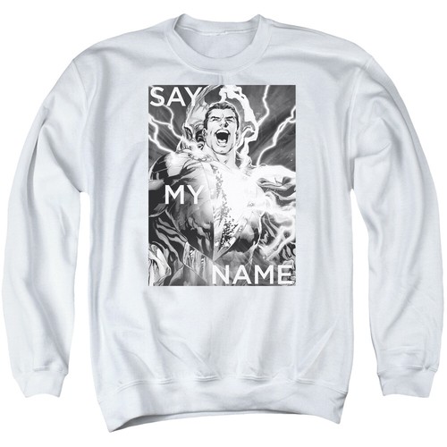 Shazam! "Shazam!" Pullover Hoodie or Crewneck Sweatshirt - Picture 8 of 8