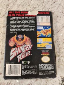 Shingen the Ruler Nintendo NES Game and Box