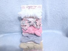 Danbar Set Of 5 Girl's Headbands Somewhere Over Rainbows New In Package