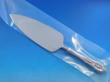 Rose Point by Wallace Sterling Silver Cake Server HH w/Stainless Custom Made