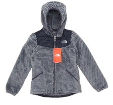The North Face X8406 Oso Fleece Girl's Hoodie Size S 7-8  Grey