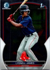 2023 Bowman #BCP-118 Lyonell James Chrome Prospects