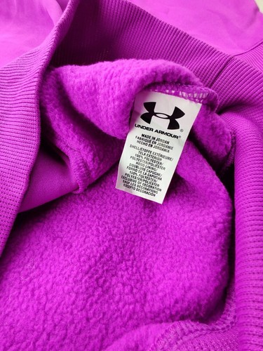 Under Armour Storm Cold-Gear Wmn's Large Magenta Long Sleeve Sweatshirt Hoodie - Bild 6 von 10