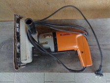 DDR Bohrmaschine mit Schwingschleifer Aufsatz VEB Elektrowerkzeug