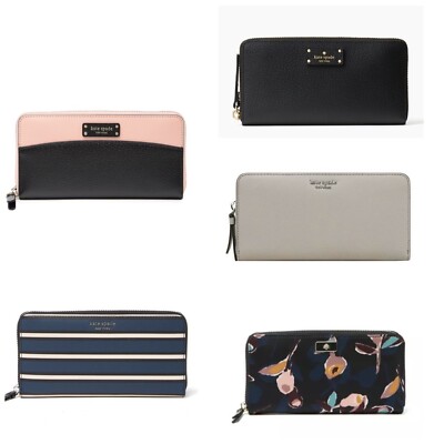 Kate Spade New York leather cameron york large continental wallet