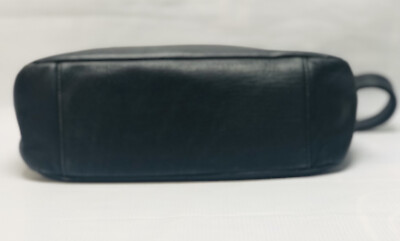 ☆人気☆【PARTIMENTO】☆BUCKLE STRAP LEATHER HOBO BA.G☆ Vtg G. H. Bass Black Leather Hobo Shoulder Bag With