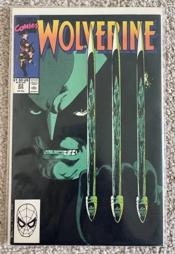 Wolverine #23 Marvel Comics April 1990 John Byrne X-Men Vtg 90s Vintage Book