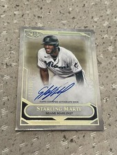  2021 Topps Tier One Tier One Talent Autographs Starling Marte/300! CS26!