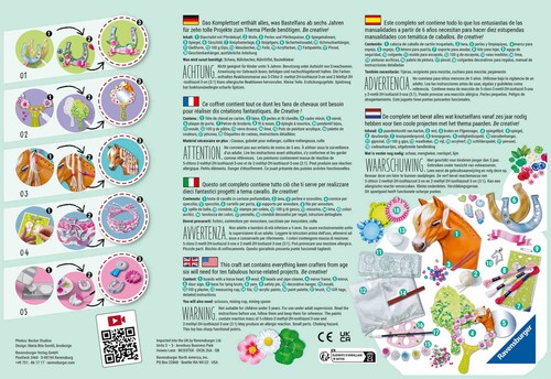 Ravensburger Creation kreative Grundtechniken Be Creative Bastelset Pferde 23751 - Bild 2 von 9