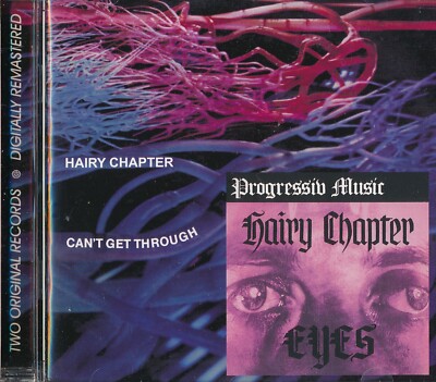 HAIRY CHAPTER - can't get through + eyes - CD CMP - 2 LP's on 1 CD - NEU/new