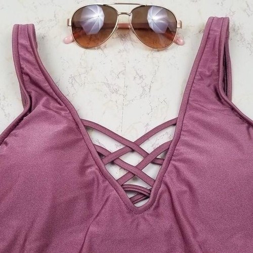 Traje de baño para mujer MOSSIMO SUPPLY CO. Una pieza Prime Rose talla S - Imagen 6 de 10