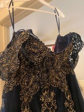 embellished formal evening dress gown