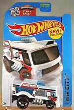 2015 Hot Wheels #4 HW City-HW City Works CHILL MILL White Variation w/Black OH5s