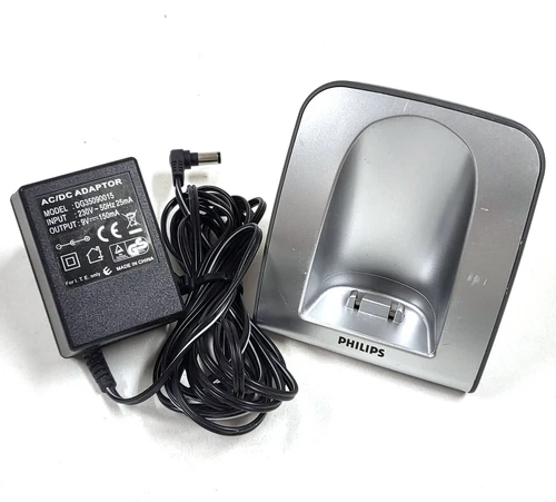 Philips CD135 Schnurlos Telefon Ersatz Satelite Dock Und Strom Adapter BB856
