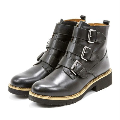 Pikolinos Vicar Wov-8610, botines Negro Piel | 71236
