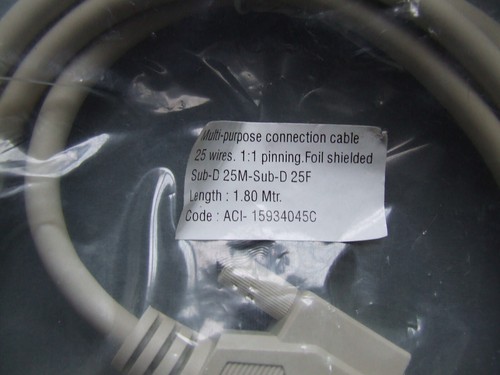 FIVE PARALLEL 25-PIN (PRINTER) CABLES, EACH SLIGHTLY DIFFERENT - Afbeelding 7 van 13