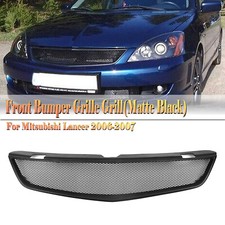 Parrilla de malla de parachoques delantero 1 pieza para Mitsubishi Lancer 2006-2007 fibra de vidrio