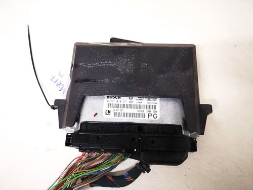 Opel Vectra 2001 ECU Engine Computer (Engine Control Unit) 2441719 #1262749-52