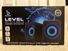 Speakers Set Of 2 Led Color Changing