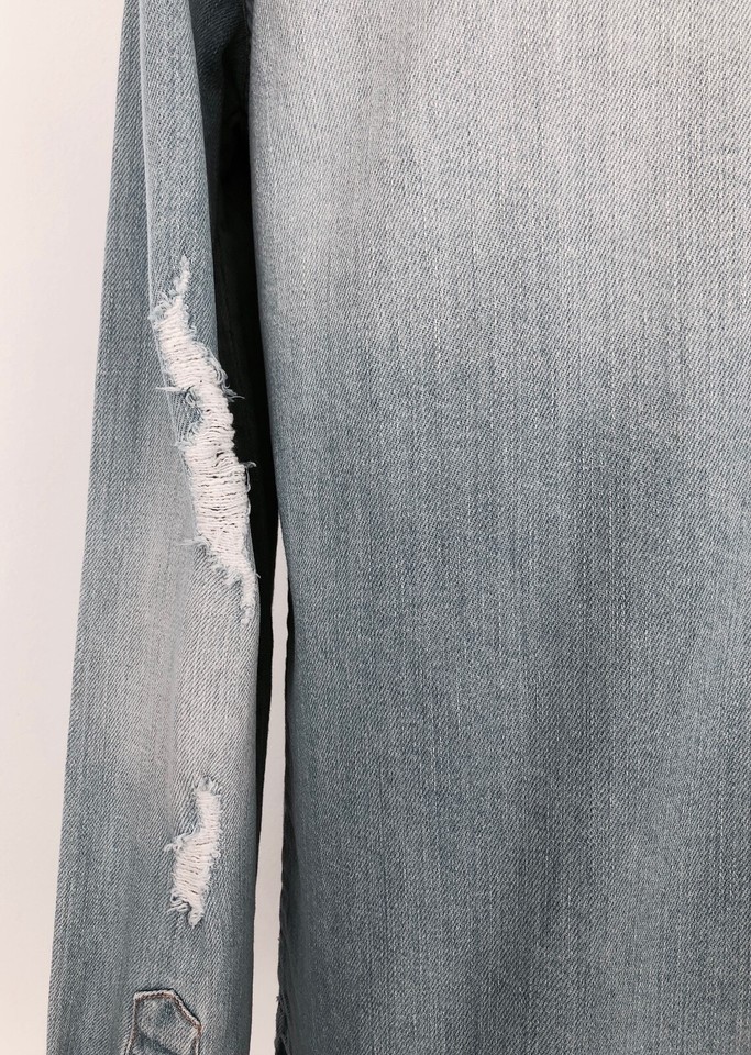 Current Elliott Jeans Ladies Denim Shirt Wear as a Jacket size 2= UK