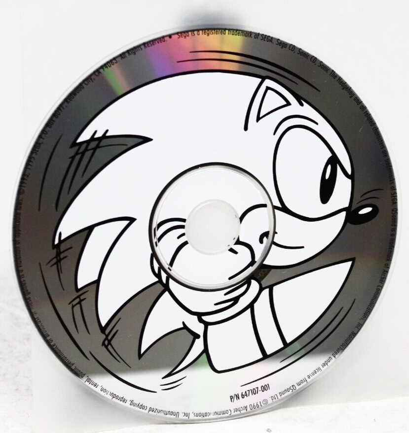 ソニック・ザ・ヘッジホッグ CD PCゲーム 初代 激レア 希少 RARE Vintage Sonic The Hedgehog PC Game CD-rom 1990 | eBay