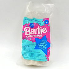 McDonald's Barbie And Friends Bride Barbie 7 Happy Meal Toy Figure VTG 1994 NOS