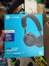JLab Epic Work Wireless Headset with Microphone, Smart Active Noise Cancellation